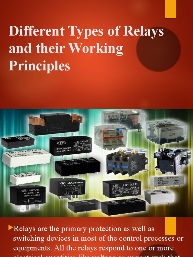 Different Types of Relays and their Working Principles An Overview of