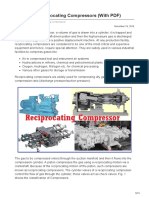 Basics of Reciprocating Compressors With PDF