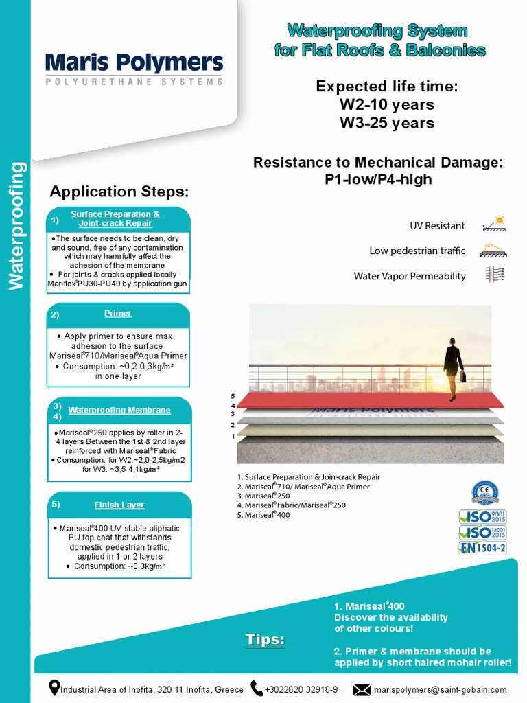 Mariseal Waterproofing Application Guide | PDF | Building Materials ...