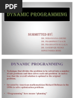 Dynamic Programming- Mirage Group