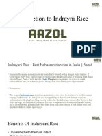 Indrayani Rice - Best Maharashtrian Rice in India - Aazol