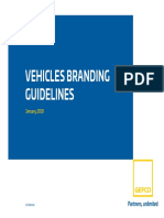 Vehicles Branding Guidelines: January 2018