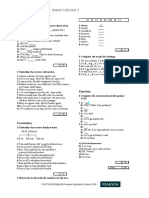 Starter Unit Test 2: Grammar