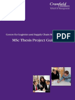 Thesis Format