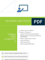 Training Methods: by B.Simiyu