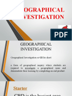 Settlement Investigation