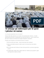 15 Shkaqe Që Ndihmojnë Për Të Qenë I Përulur Në Namaz