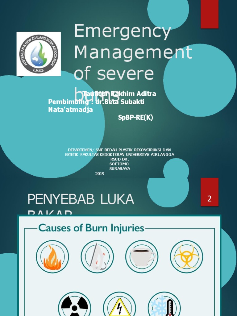 Emergency Management of Severe Burns Compress PDF
