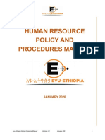 Eyu-Ethiopia HR Manual January2020 v1 English