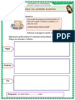 D2 A1 FICHA Resolvemos Con Cantidades Monetarias