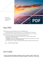 News of Solar Sector: Presented by Shaunak Pandya 20210148