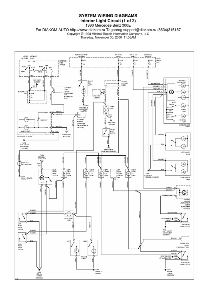 Interior Light Circuit 1 of 2 PDF