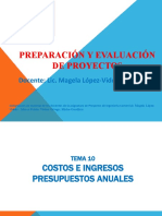 TEMA 10 Costos Ingresos Presupestos