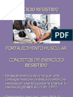 Fortalecimento muscular com exercícios resistidos