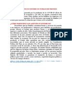 Los Agentes Económicos Toman Decisiones