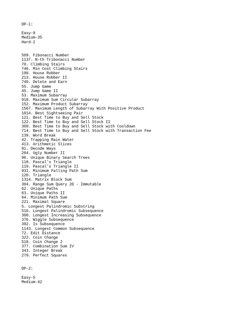 Dynamic Programming | PDF | String (Computer Science) | Algorithms And ...