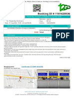 Booking ID # 1181620536 Voucher: Itinerary: Southern Terminal - Phuket Bus Terminal 2, ลิกไนท์ทัวร์, 01 Aug 2022 18:30