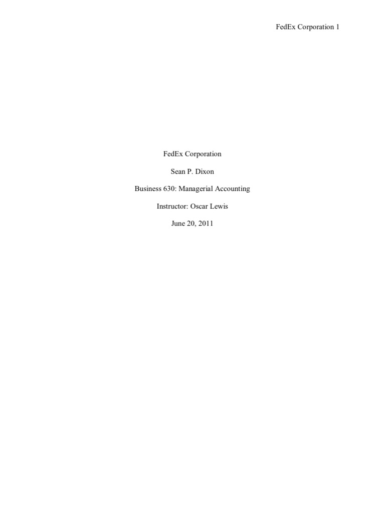 Managerial Accounting Week 5 Assignment | PDF | Business | Finance ...