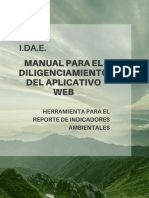 Manual de Diligenciamiento Aplicativo Actualizacion 2022