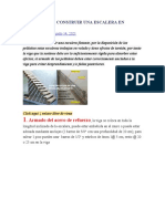 Manual para Construir Una Escalera en Volado