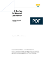 590 Series DC Digital Converter: Product Manual