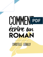 Comment écrire un roman - Le guide de base