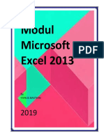 Modul Microsoft Excel 2013 - YUNUS