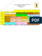 Horario Tutorias 2do Bgu - B - 2021 - 2022