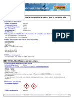 Pintura industrial Pilot WF: Ficha de datos de seguridad