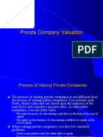 Private Company Valuation