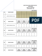 Daftar Hadir 2021