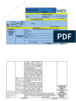 PLANIFICACIÓN DE NIVELACIÓN # de 2do Bgu PIA