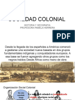 Sociedad Colonial