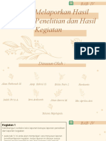 BAB IV - MELAPORKAN HASIL PENELITIAN DAN HASIL KEGIATAN (ABI-02) Bahasa Indonesia
