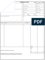 Commercial Invoice: Page No. of Pages