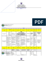 2022 Quarter 1 FILIPINO BUDGET COURSE OUTLAY Secondary