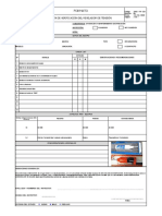 Dre-Fr-031 Lista de Verificación Del Revelador de Tensión