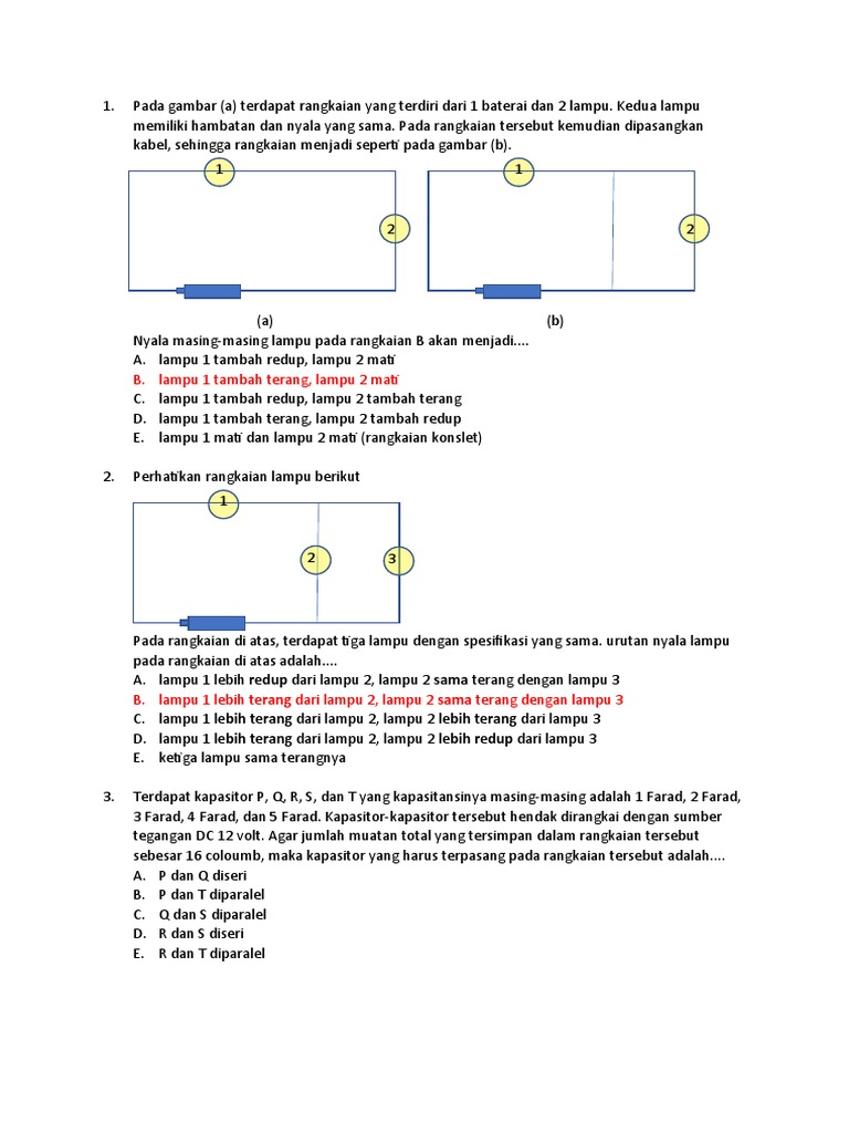 Rangkaian listrik dan hukum Ohm | PDF