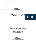 José Gautier Benítez - Poemas (Gautier Benítez)
