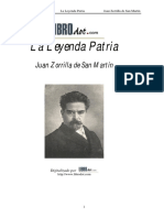Juan Zorilla de San Martín - La Leyenda Patria