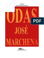 José Marchena - Odas