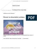 Réussir Sa Dissertation Juridique - Comprendre Facilement Le Droit