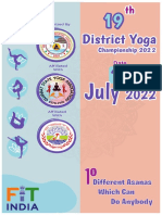 19 District Yoga Championship 2022