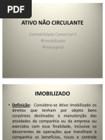 ATIVO NÃO CIRCULANTE