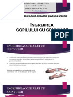 Îngrijirea Copilului Cu Convulsii: Modulul 31: Puericultură, Pediatrie Și Nursing Specific