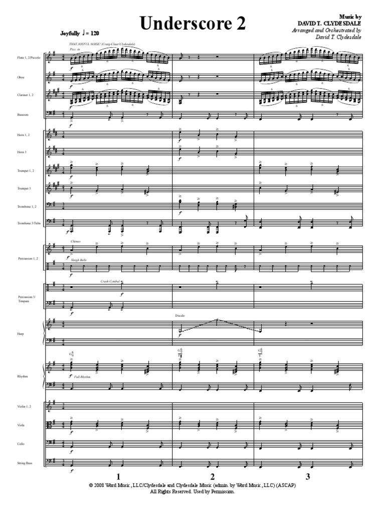 04 Underscore 2 - Narração - Grade e Partes | PDF