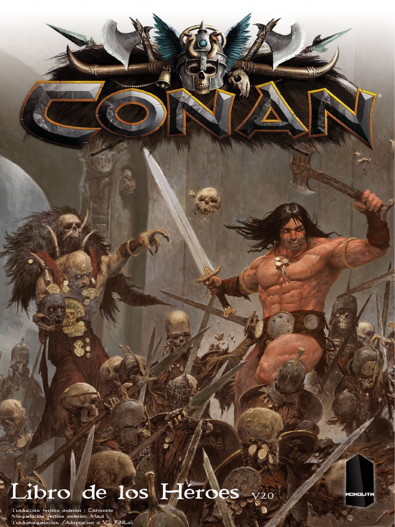 CONAN - Libro Básico - juego de rol - Holocubierta Ed. Español