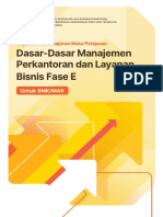 Dasar-Dasar Manajemen Perkantoran Dan Layanan Bisnis Fase E