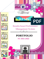 Portfolio: Results-Based Performance Management System