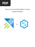 Azure Data Explorer From Synapse Analytics Workspace